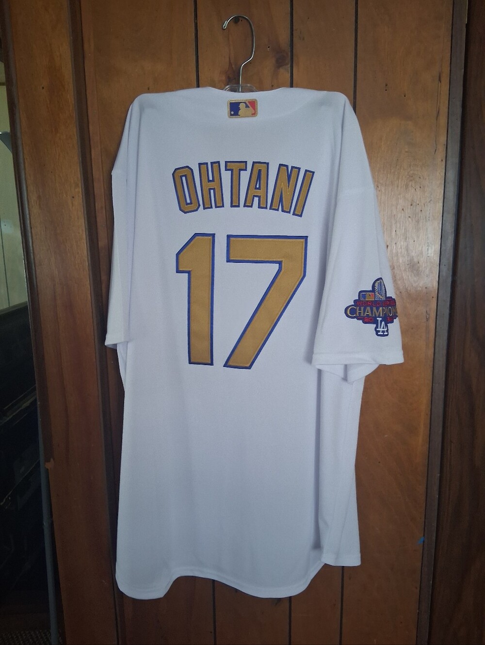 Mystery Sports Card With Shohei Ohtani Los Angeles Dodgers World Series Jersey
